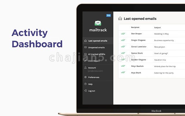 Email Tracker for Gmail – Mailtrack查看电子邮件是否已被阅读的Gmail跟踪插件