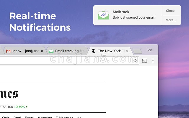 Email Tracker for Gmail - Mailtrack查看电子邮件是否已被阅读的Gmail跟踪插件