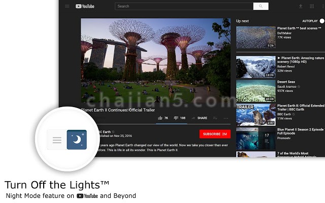 关灯看视频 Turn Off The Lights v4.4.10.0（使用“关灯”在线观看视频）