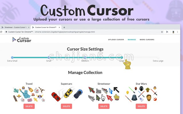 Custom Cursor for Chrome™ – 自定义光标 v2.1.9