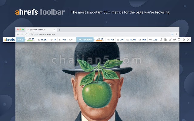 Ahrefs SEO Toolbar v3.1.14.0（Ahrefs SEO工具箱）