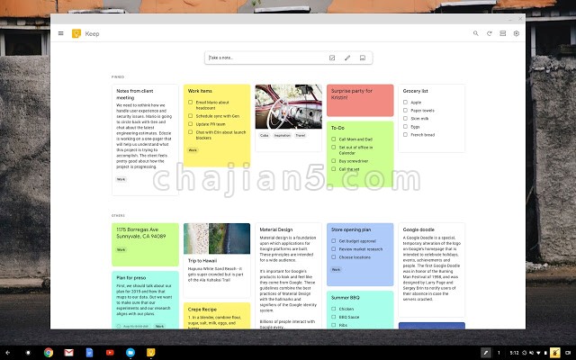 Google Keep – 官方出品的记事便签和清单插件