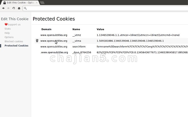 EditThisCookie v1.6.3（cookie管理器）