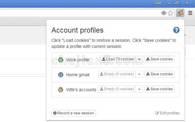 Easy Account Switcher （acebook、Google多个账号切换）