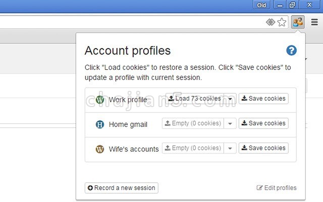 Easy Account Switcher （acebook、Google多个账号切换）