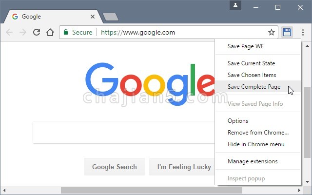 Save Page WE – 保存完整网页为单独 HTML 文件(离线使用)