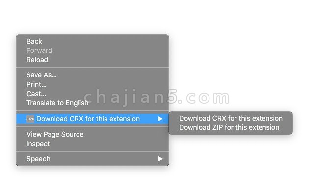 CRX Extractor/Downloader Chrome插件CRX文件下载 支持下载为ZIP