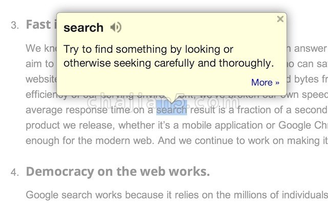 Google Dictionary (by Google) 谷歌词典 官方出品