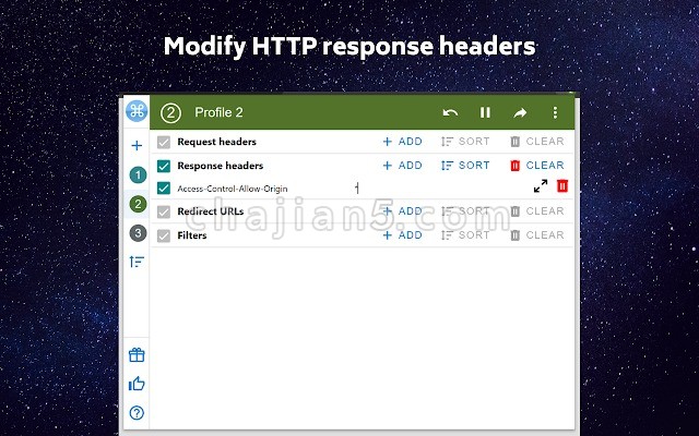 ModHeader v4.4.0.0（轻松修改HTTP请求头）