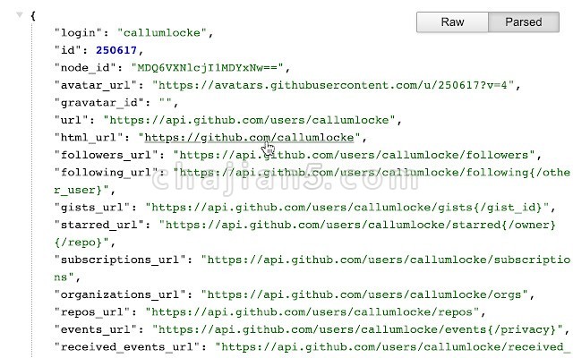 JSON Formatter 调试后端数据接口的插件