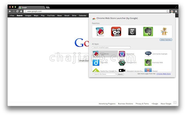 Chrome Web Store Launcher (by Google) 更方便的访问Chrome应用程序