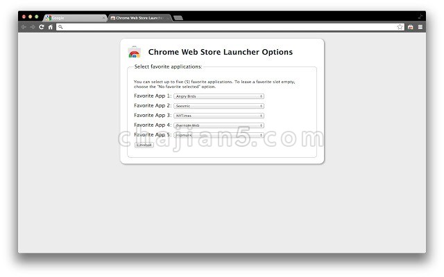 Chrome Web Store Launcher (by Google) 更方便的访问Chrome应用程序