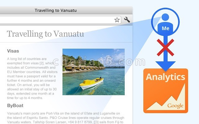 Google Analytics Opt-out Add-on（禁止网站使用谷歌统计分析收集信息）