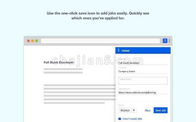 Indeed for Chrome v0.9.146（求职信息辅助插件）