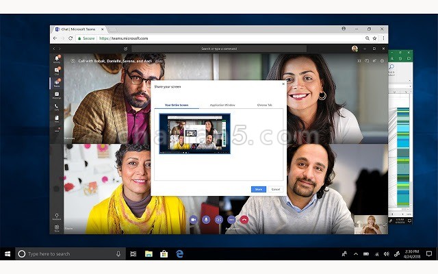Microsoft Teams 屏幕共享Chrome插件