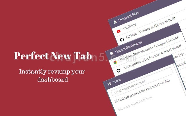 Perfect New Tab 轻量的新标签插件