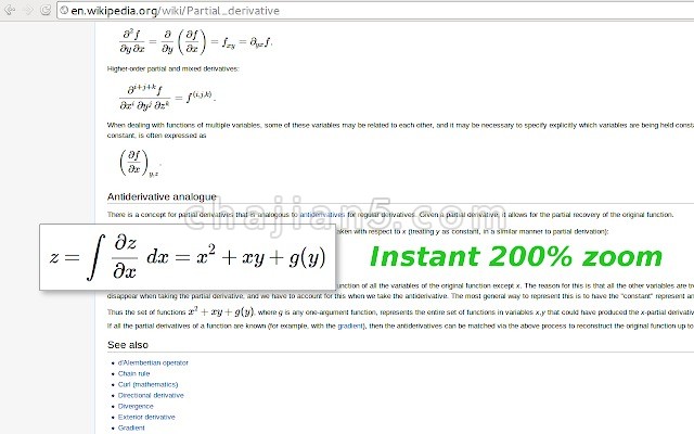 Wikipedia with MathJax 让维基百科支持数学公式显示