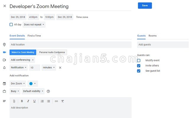 Zoom Scheduler v1.7.8.0（Zoom网络会议辅助插件）