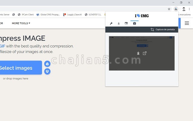iLoveIMG 编辑转换或下载网页图片的工具