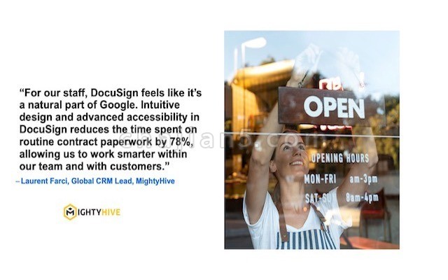 DocuSign Gmail 邮箱的电子签名插件