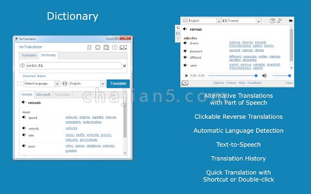 ImTranslator: 翻译，字典，声音 v15.62