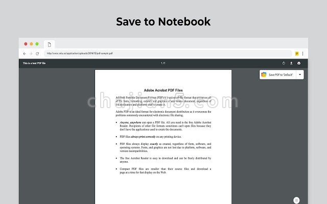 Notebook Web Clipper 配套 Zoho Notebook 笔记便签的 Chrome 收集插件