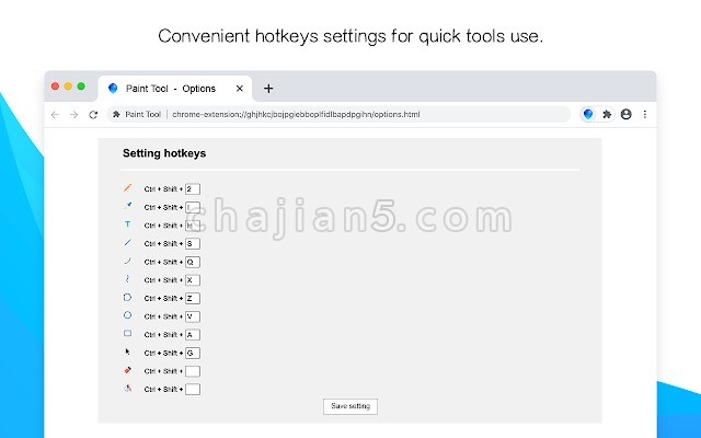 Paint Tool – Marker for Chrome 在网页上添加标记绘画并截图