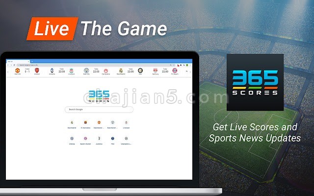 365Scores 球队和联赛的实况比分、热门资讯和进球集锦