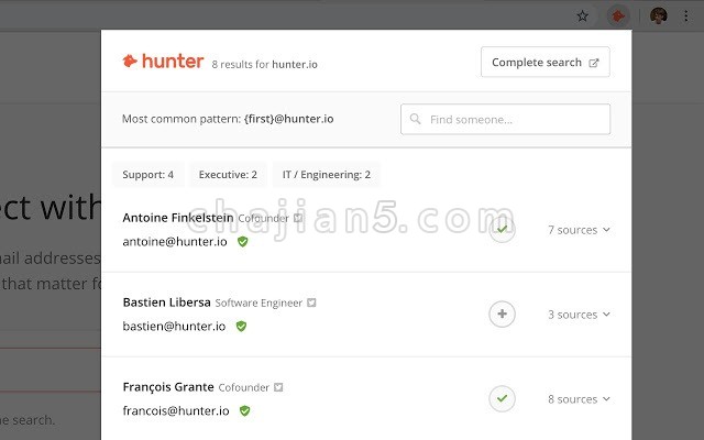 Hunter v2.0.6（收集邮箱的插件）