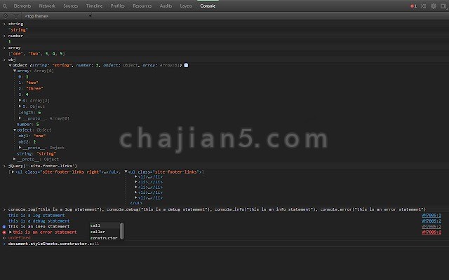 DevTools Theme: Zero Dark Matrix Chrome开发者工具栏黑色主题