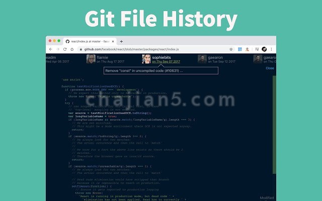 Git Master Git代码目录树浏览工具，支持GitHub通知，Git文件历史可视化