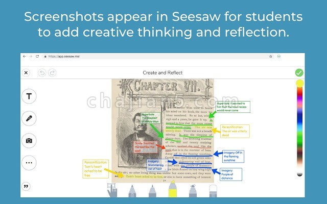 Reflect in Seesaw Extension