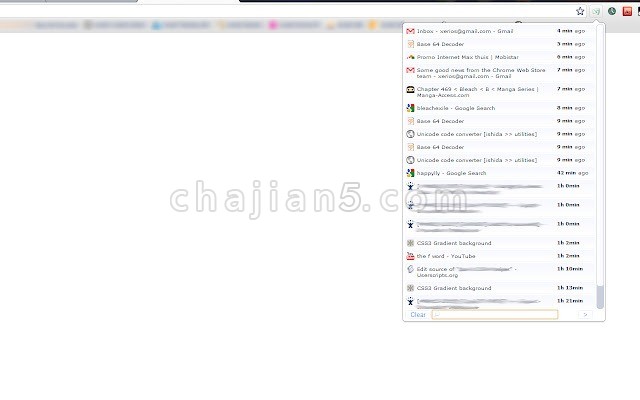 Sexy Undo Close Tab 查看已关闭的标签页
