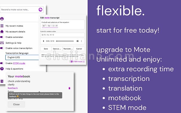 Mote v0.1.6.2（语音笔记和反馈）