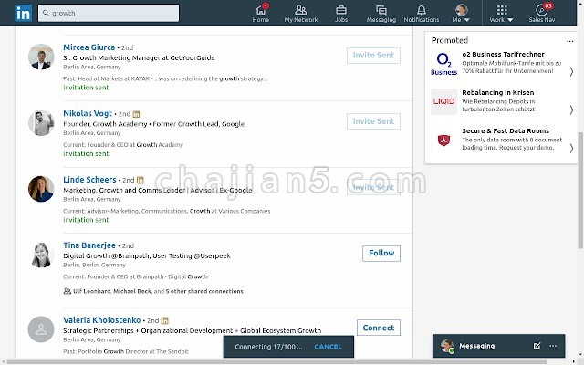 Superpowers for LinkedIn 批量连接、批量撤回邀请和批量查看资料页