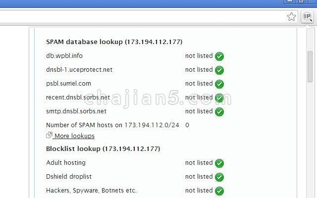 IP Address and Domain Information v4.0.6.1（一个好用的站长工具）