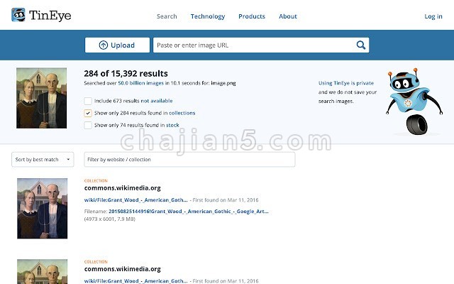 TinEye Reverse Image Search