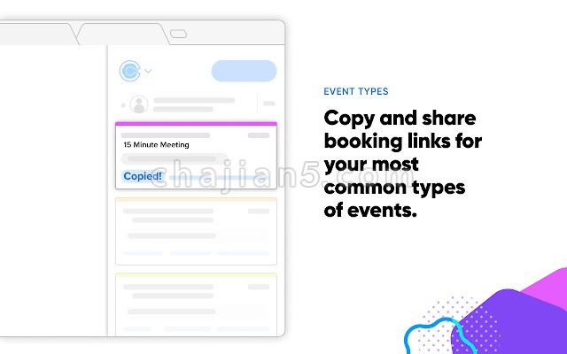 Calendly 网络会议浏览器端插件 可与邮箱日历集成