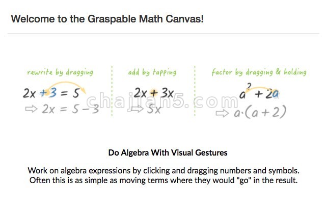 Graspable Math Sidebar 与维基百科等网页上的数学表达式互动