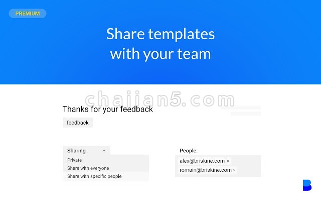 Briskine Email templates for Gmail v7.7.0.0（谷歌邮箱邮件模板插件）