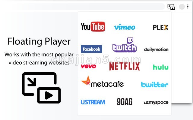 Floating Player v1.5.2.0（画中画模式浮动播放网页视频）