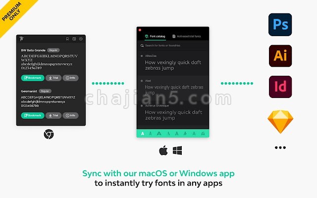 Fonts Ninja v6.0.25（识别网页字体）