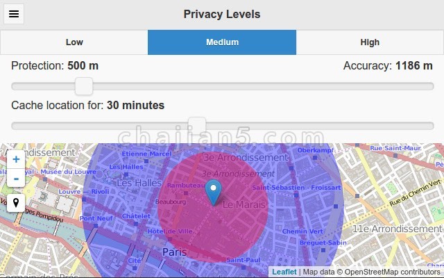 Location Guard 对某些网站隐藏地理位置的隐私保护插件