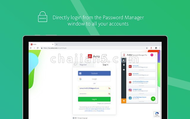 Avira Password Manager v2.18.6.3973（密码管理插件）