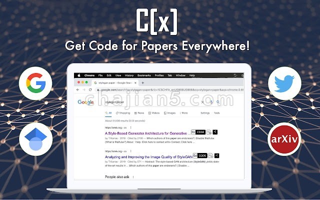 CatalyzeX 在网站上获取AI/ML机器学习研究论文的实现代码