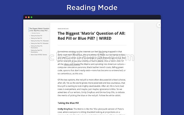 Fika 类似Kindle的网页阅读体验