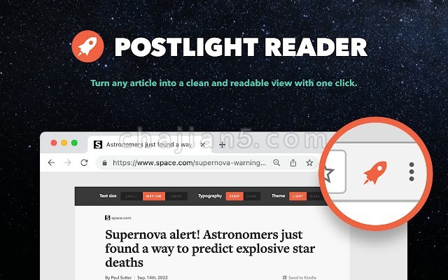 Postlight Reader 阅读辅助插件 让网页阅读更加干净清爽