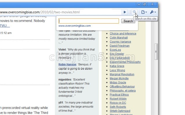 Search the current site 实现站内搜索