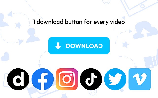 Video Downloader 从FB/Vimeo/Twitter/Pornhub/Instagram/TikTok下载视频