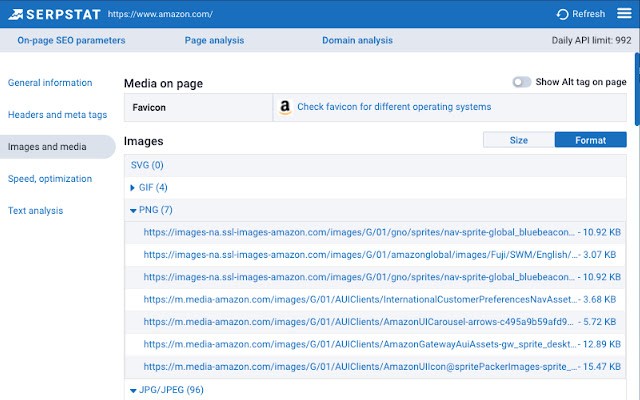 Serpstat Website Seo Checker